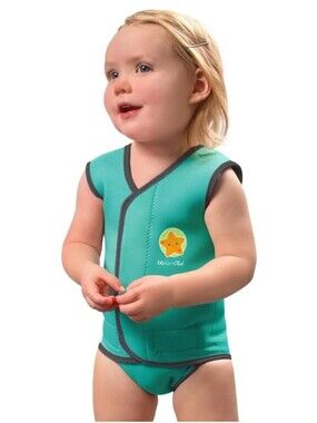 bblüv Wrap Neoprene Suit Easy Velcro Swimsuit Baby Wetsuit Size 0-6months